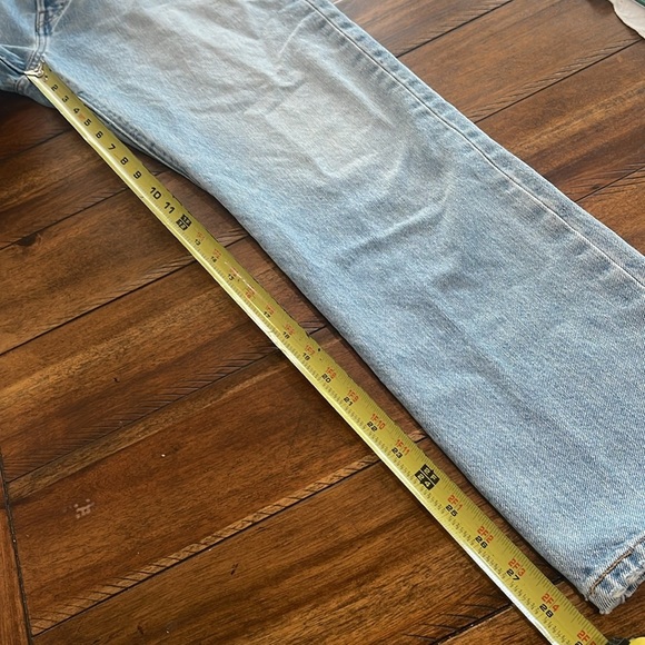 Levi’s Women 501 light wash blue denim jeans size 30x30 straight leg button fly - Picture 15 of 15